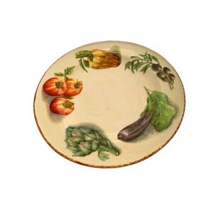 William Sonoma‎ Large Serving Platter Garden Design Jardin Collection From Italy
